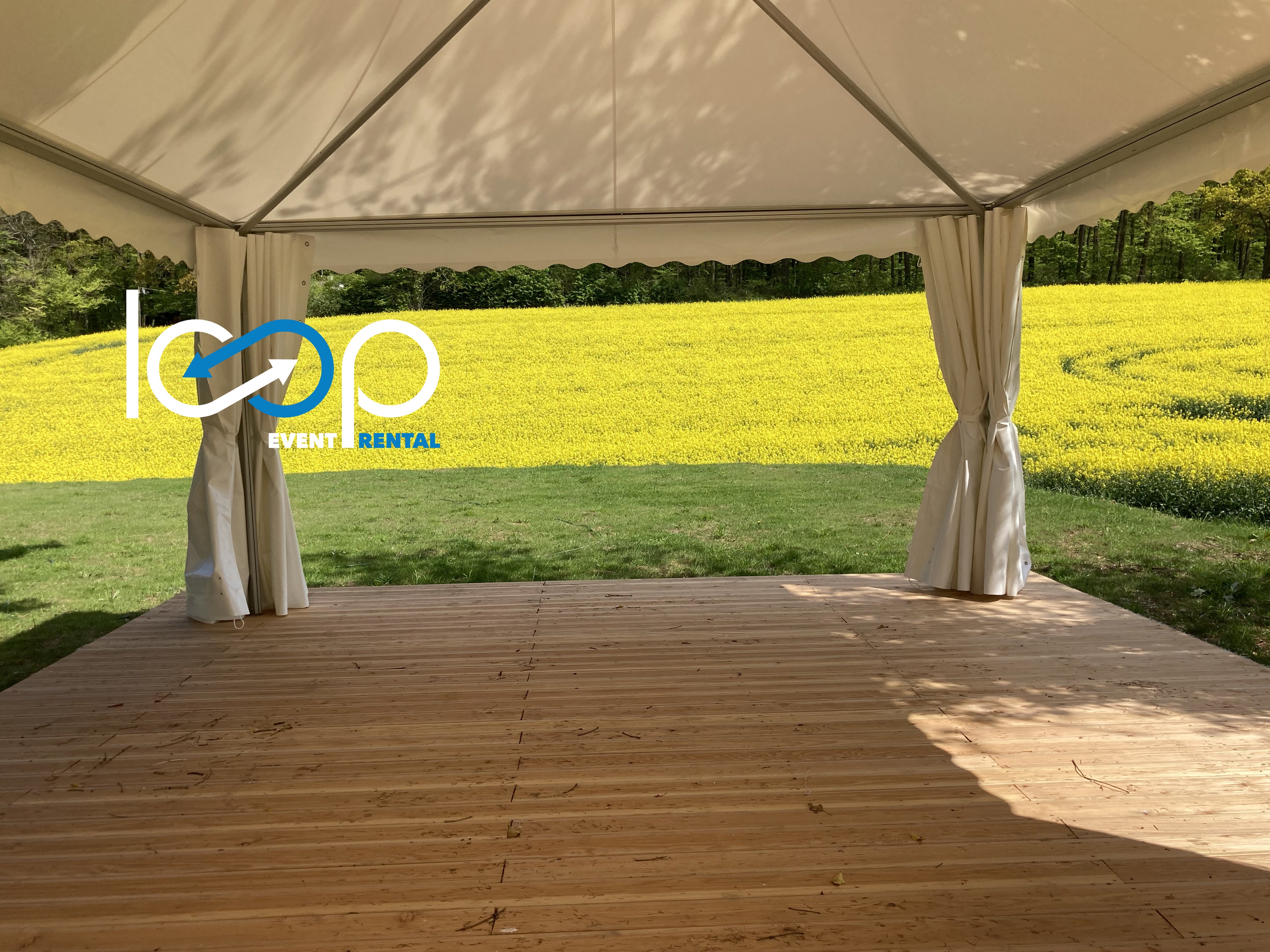 Pagode 5x5 // Partyzelt // Festzelt // Spitzdach – 3
