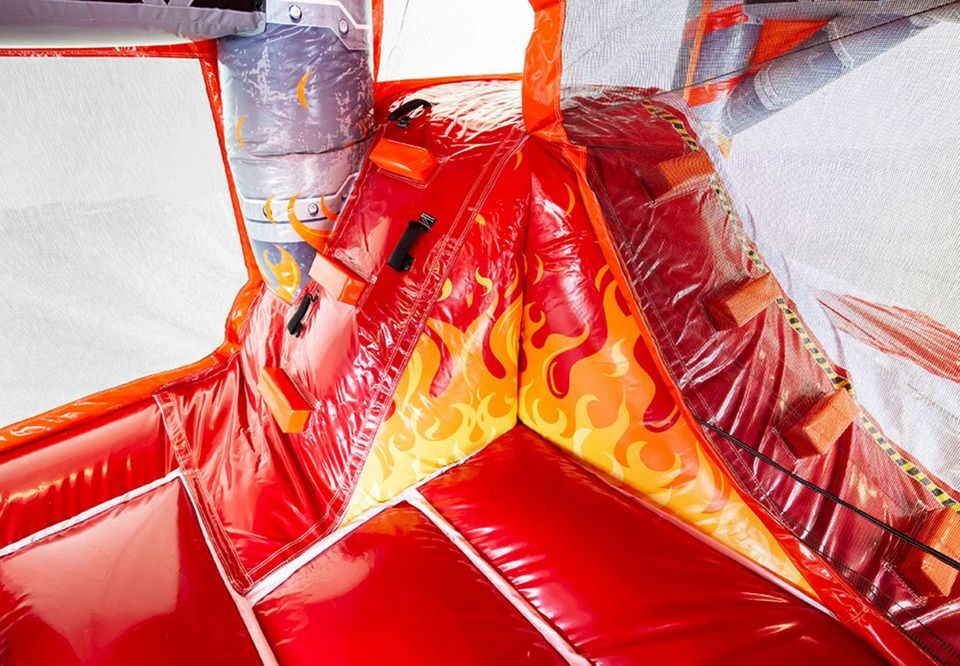 XL Hüpfburg Multiplay Feuerwehr Tatütata mieten bei Pohl EDV Service – 3