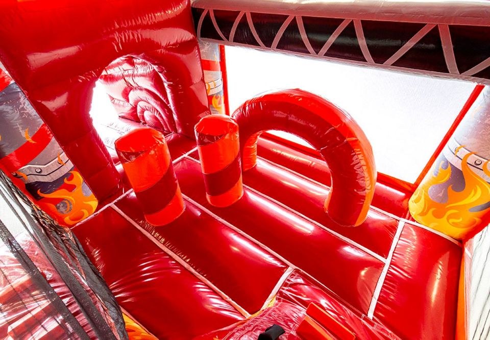 XL Hüpfburg Multiplay Feuerwehr Tatütata mieten bei Pohl EDV Service – 4