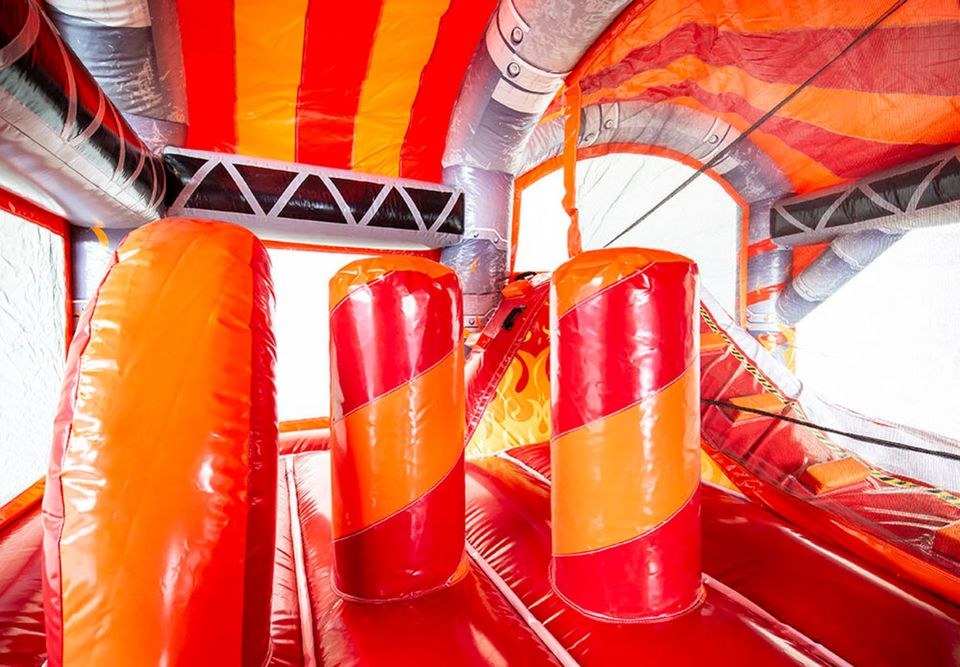 XL Hüpfburg Multiplay Feuerwehr Tatütata mieten bei Pohl EDV Service – 2