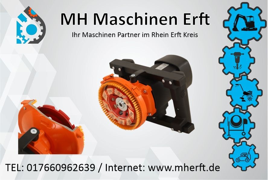 Betonschleifer Estrichschleifer Handgerät mieten bei MH Maschinen Erft