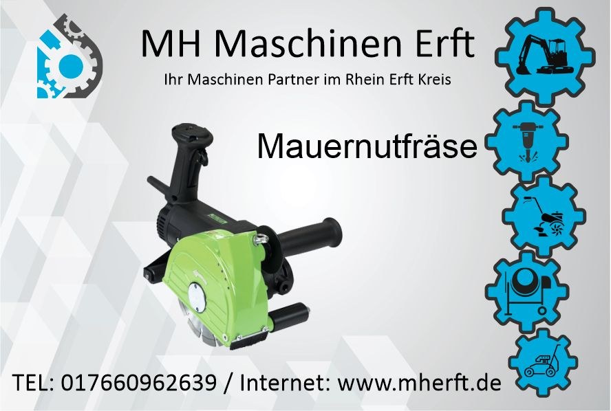 Mauernutfräse Schlitzfräse mieten bei MH Maschinen Erft