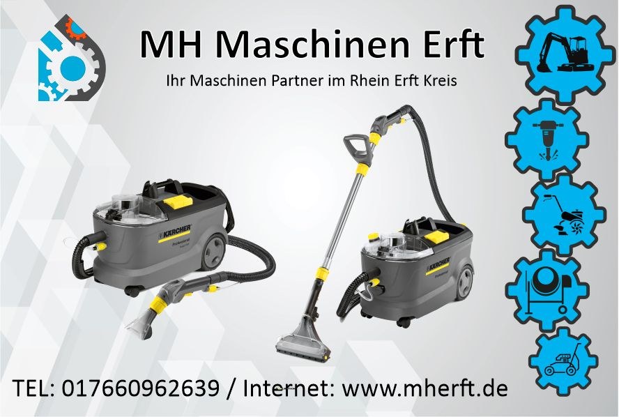Polsterreinigung Teppichreiniger Nass mieten bei MH Maschinen Erft