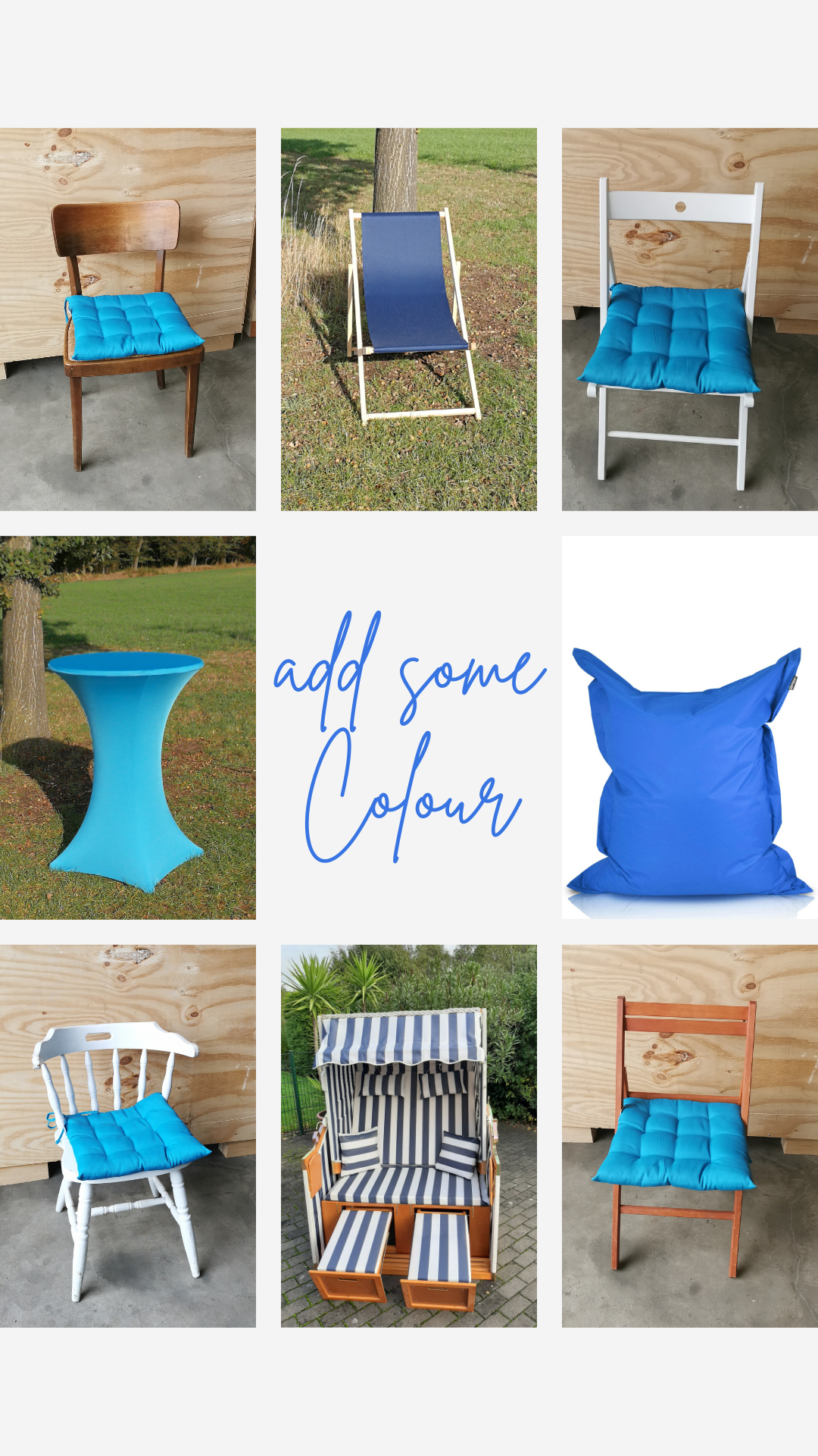 Liegestühle - Sonnenschirme - Strandkörbe - Sitzsäcke - Loungemöbel - Beach - Shabby - Industrial – 2
