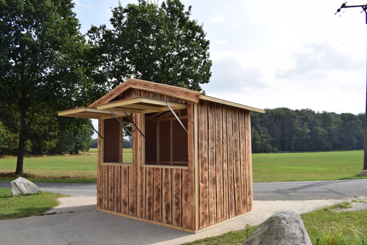 Holzhütte - Markthütte - Weihnachtsmarkthütte - Verkaufsstand - Kassenhäuschen - Thekenhäuschen – 2