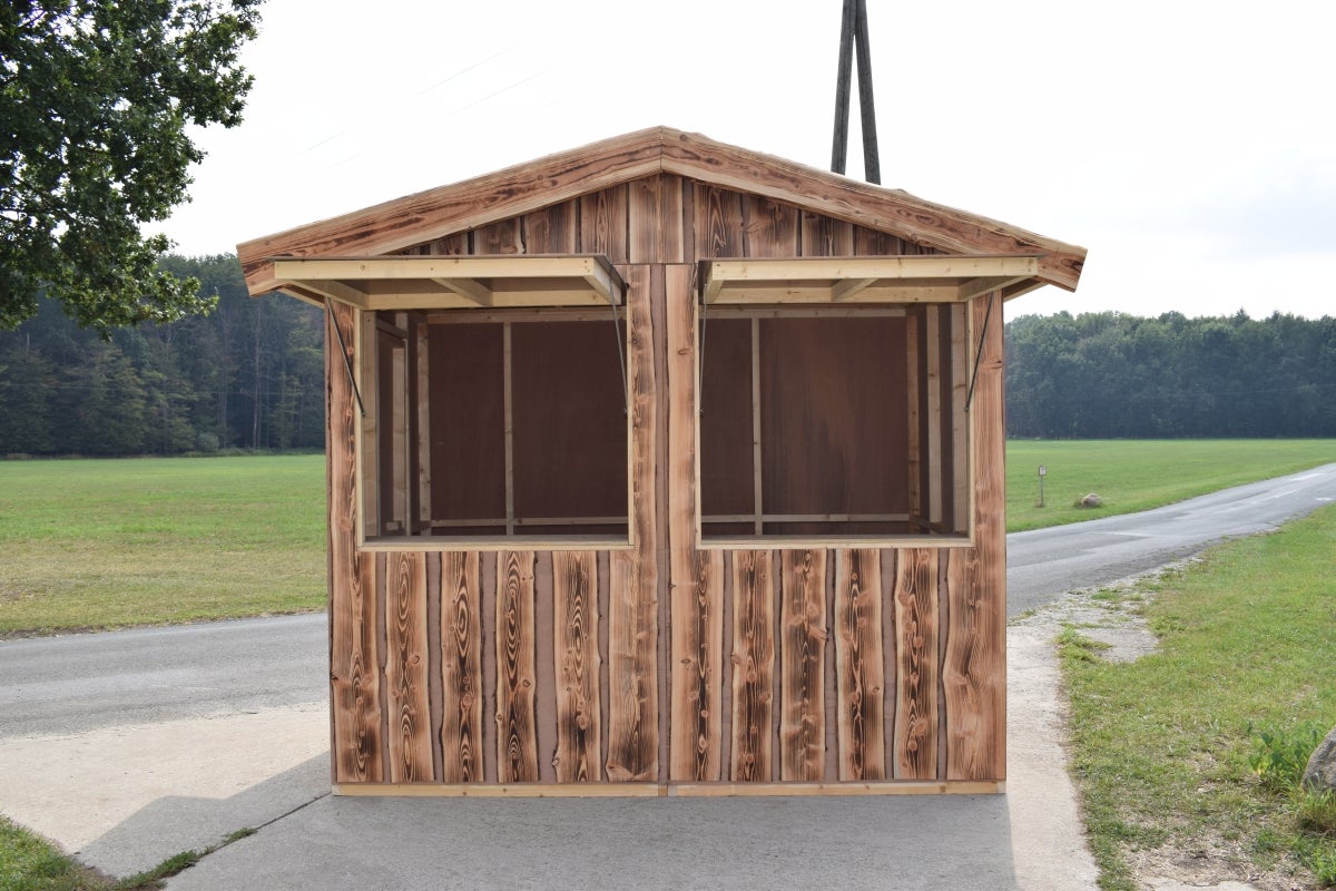 Holzhütte - Markthütte - Weihnachtsmarkthütte - Verkaufsstand - Kassenhäuschen - Thekenhäuschen