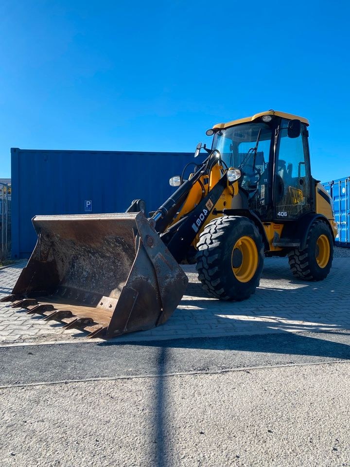 Radlader 4700kg JCB 406 Palettengabel 143 inkl mieten bei menzinger