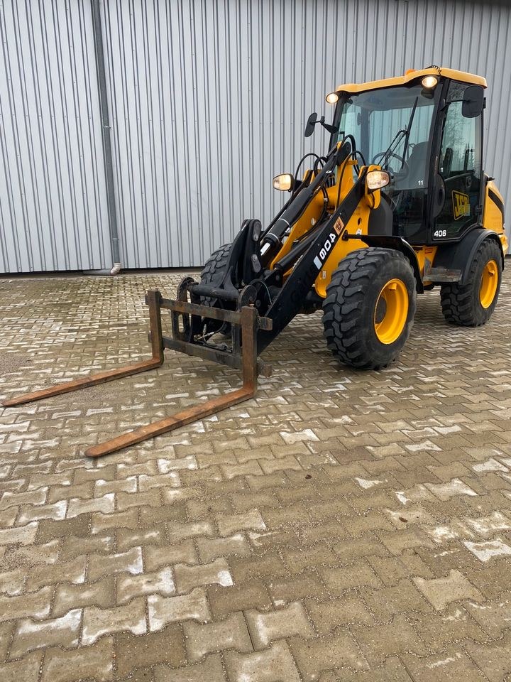 Radlader 4700kg JCB 406 Palettengabel 143 inkl mieten bei menzinger – 3