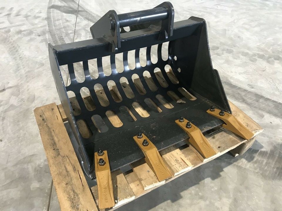 Minibagger Anbaugerät Sieblöffel Schaufel MS01 mieten bei menzinger – 2