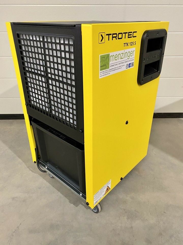 Bautrockner Entfeuchter TROTEC TTK 125S 60qm mieten bei menzinger – 4