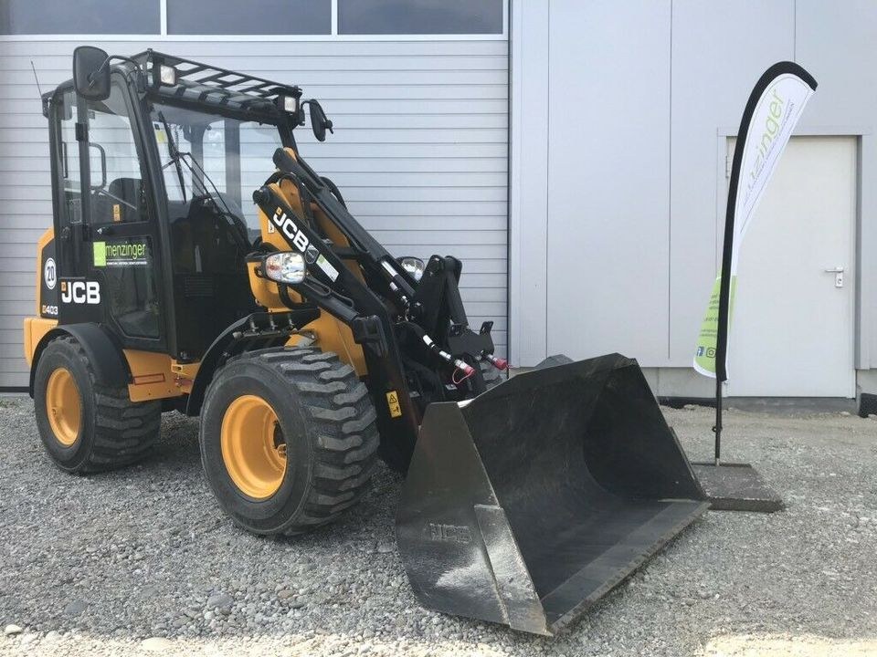 ***WOCHENEND KNALLER JCB 403 Radlader Hoflader mieten bei menzinger – 4