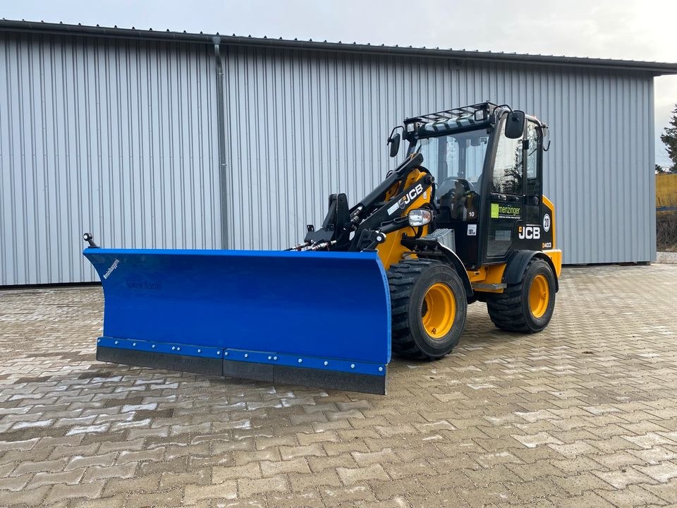 JCB 403 Winterdienst Schneeräumschild mieten bei menzinger – 2