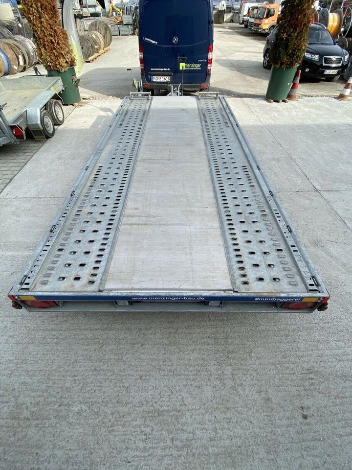 Anhänger Autotransporter Abschlepper Humbaur mieten bei menzinger – 3