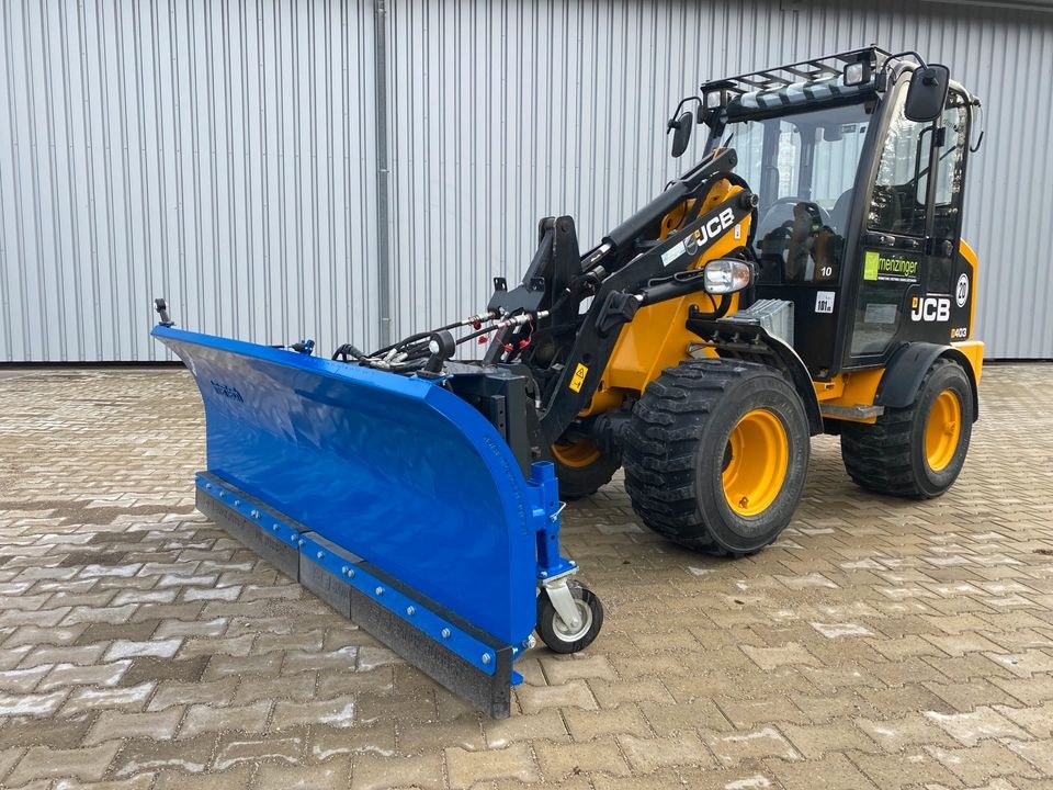 JCB 403 Winterdienst Schneeräumschild mieten bei menzinger – 4