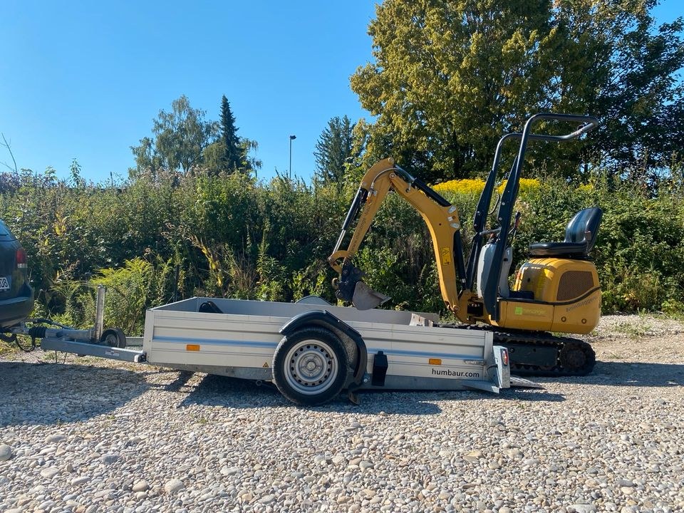 Absenkanhänger Tieflader PKW Anhänger 1800kg mieten bei menzinger – 4
