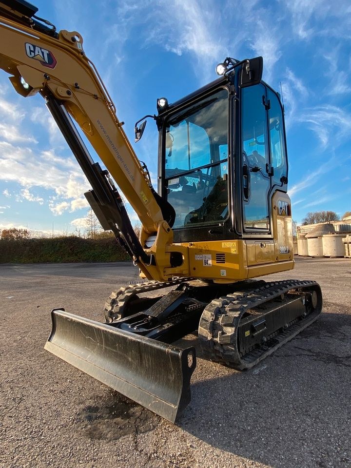 CAT 302.7 CR Minibagger Kompaktbagger 125 mieten bei menzinger – 3