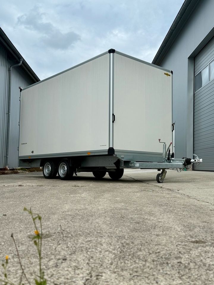 Anhänger Transportanhänger 3,5t Koffer Tandem mieten bei menzinger