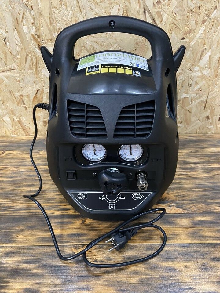 Schneider 150 6 tragbarer Druckluftkompressor mieten bei menzinger