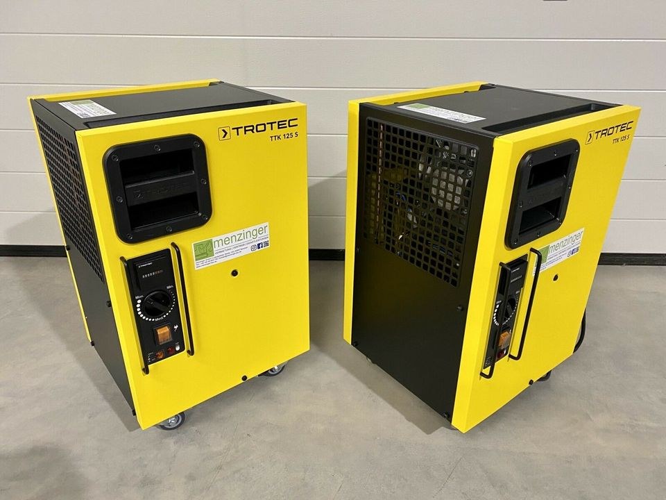 Bautrockner Entfeuchter TROTEC TTK 125S 60qm mieten bei menzinger