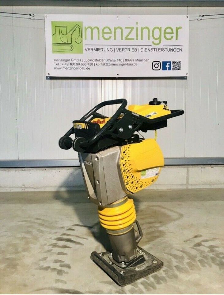 Stampfer Verdichtung BOMAG BT 65 Frosch mieten bei menzinger