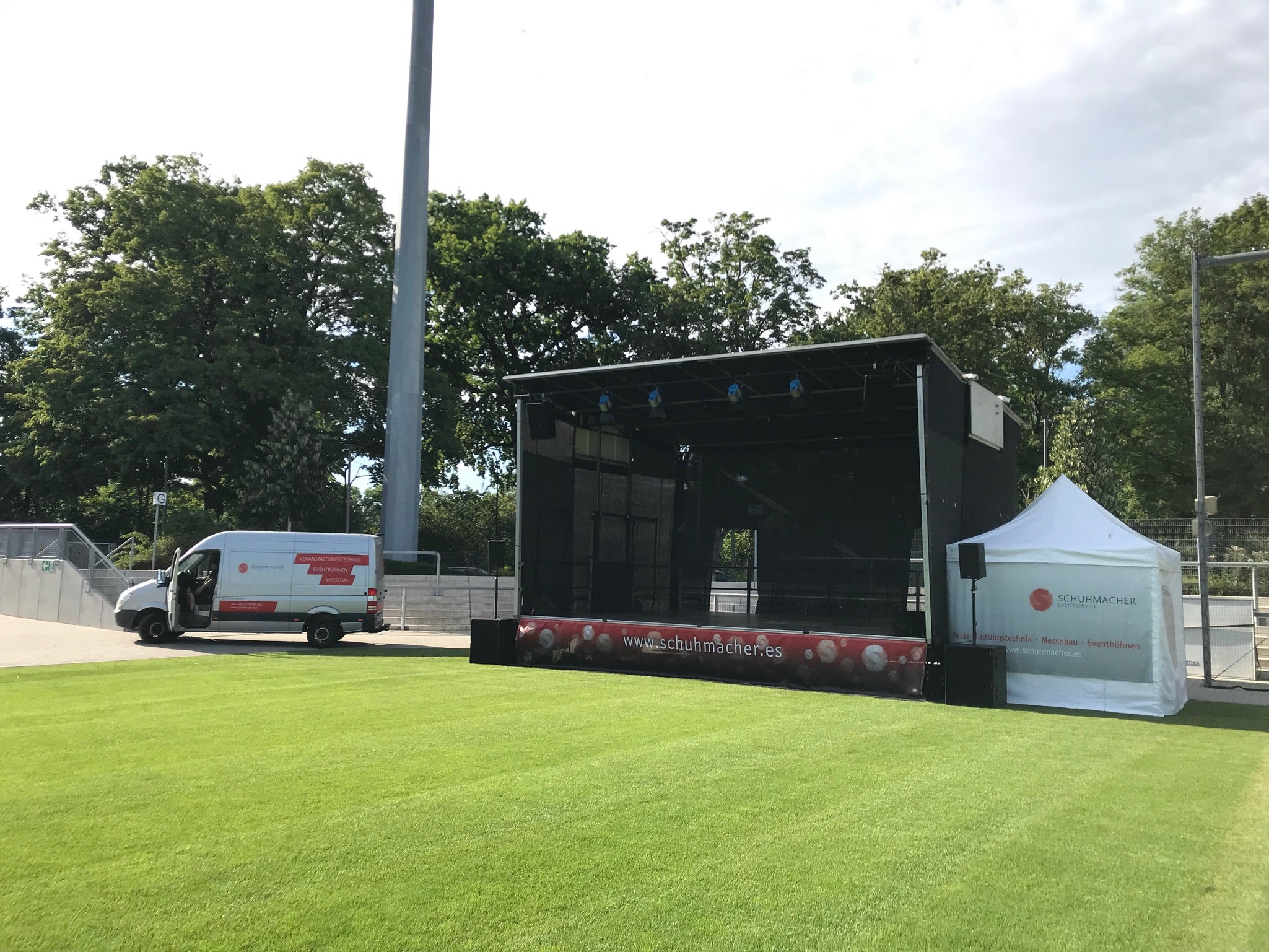 Mobile Bühne - Veranstaltungsbühne 8m x 6m (48m²) – 4
