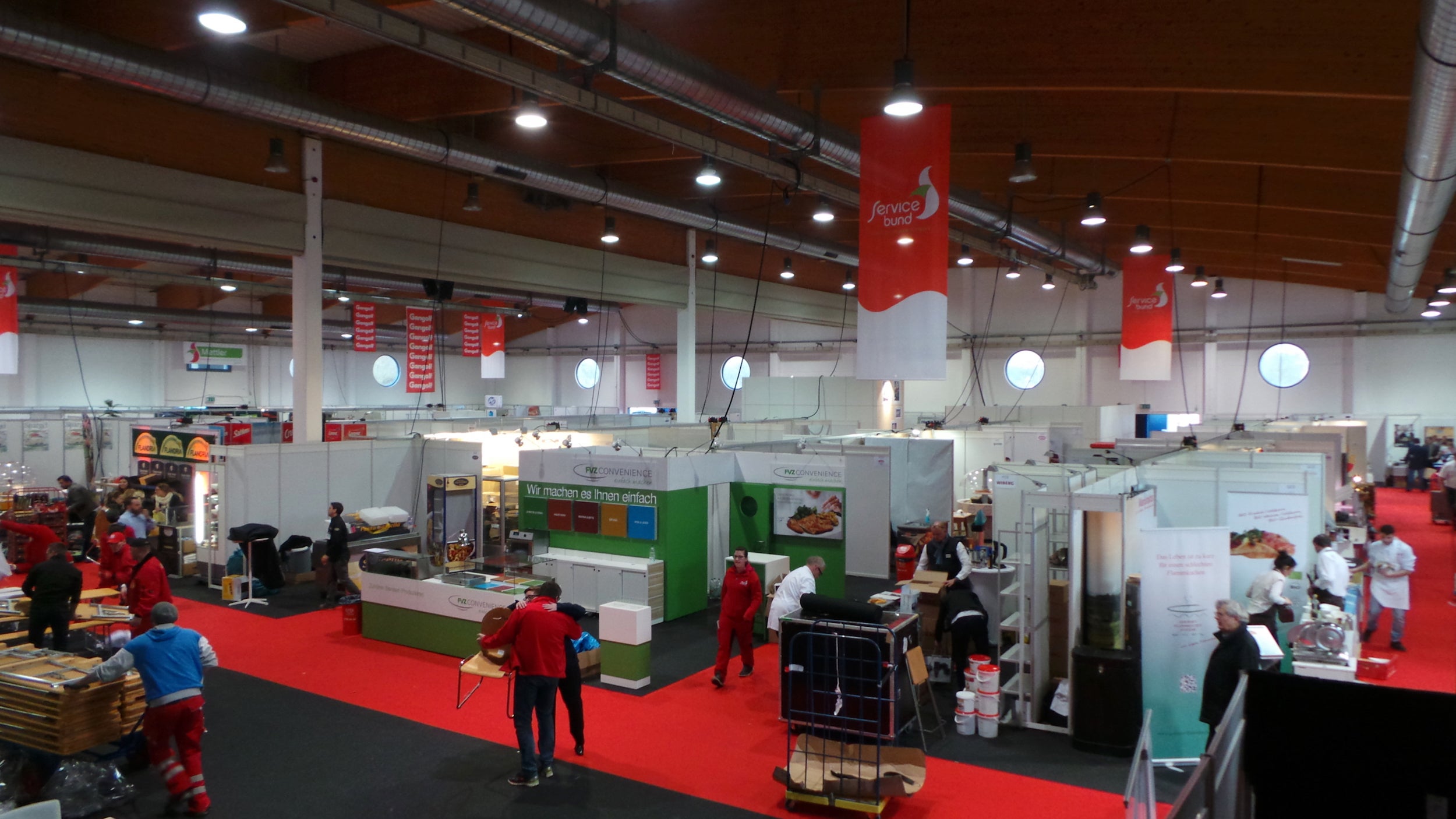 Messestand / Messewand / Trennwand / Octanorm Modulwand für Ausstellung, flexible Raumaufteilung – 2