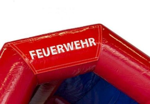 Hüpfburg Feuerwehr mit Rutsche – 2