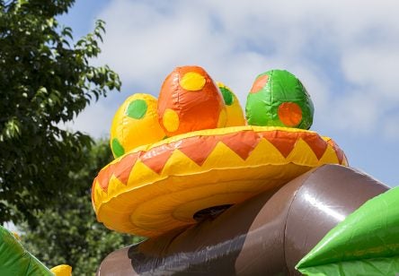 Hüpfburg Combo Dino – 4