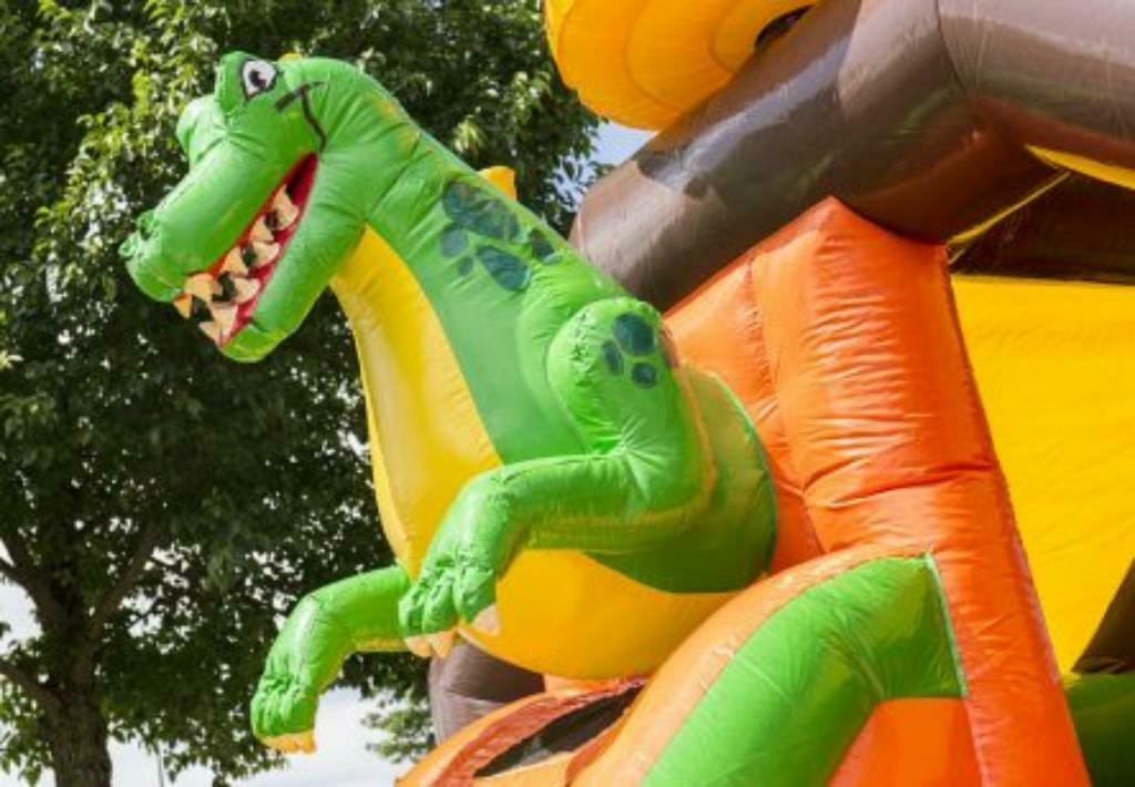 Hüpfburg Combo Dino – 2