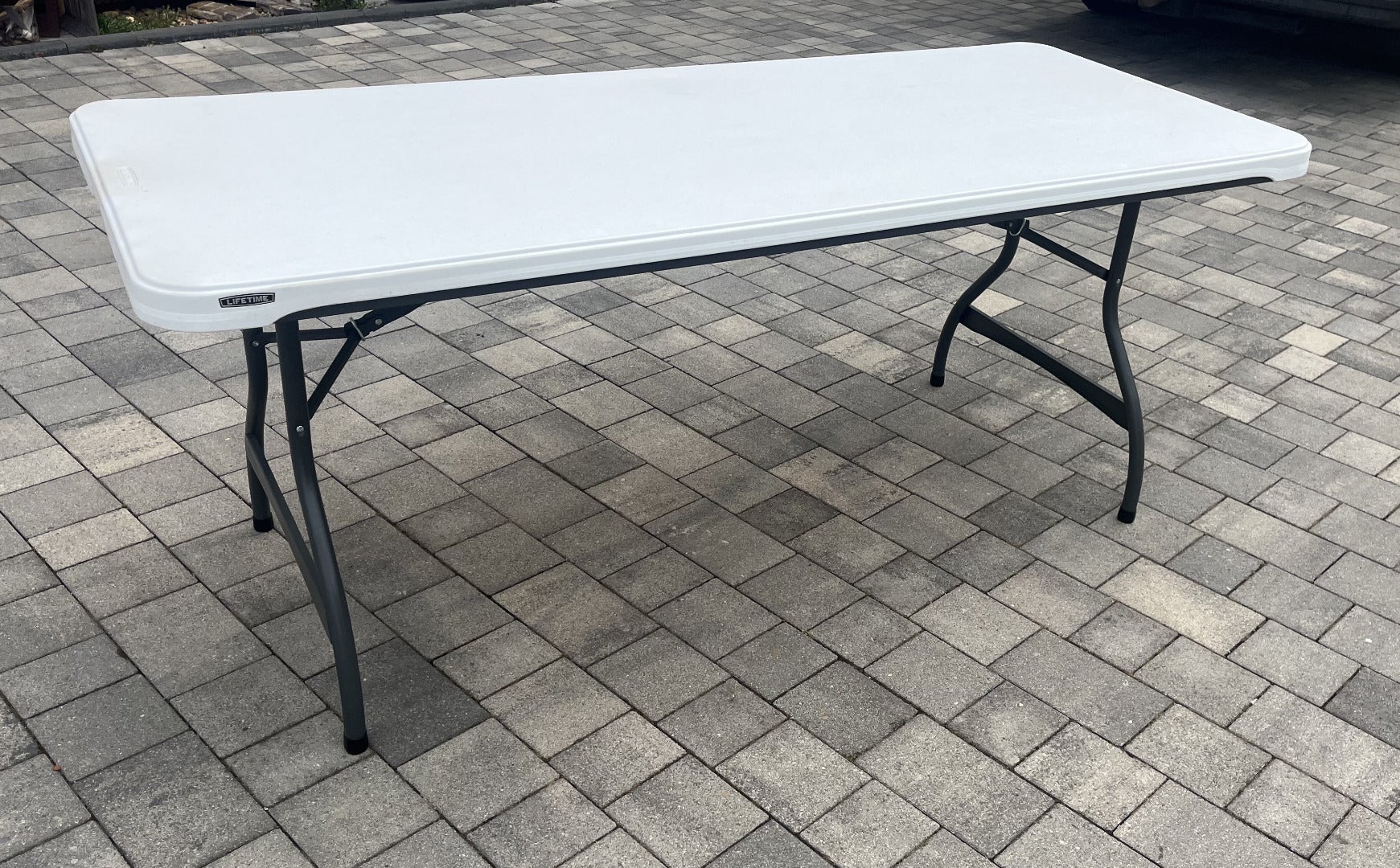 Banketttisch eckig 183x76cm Festtisch Klapptisch outdoor