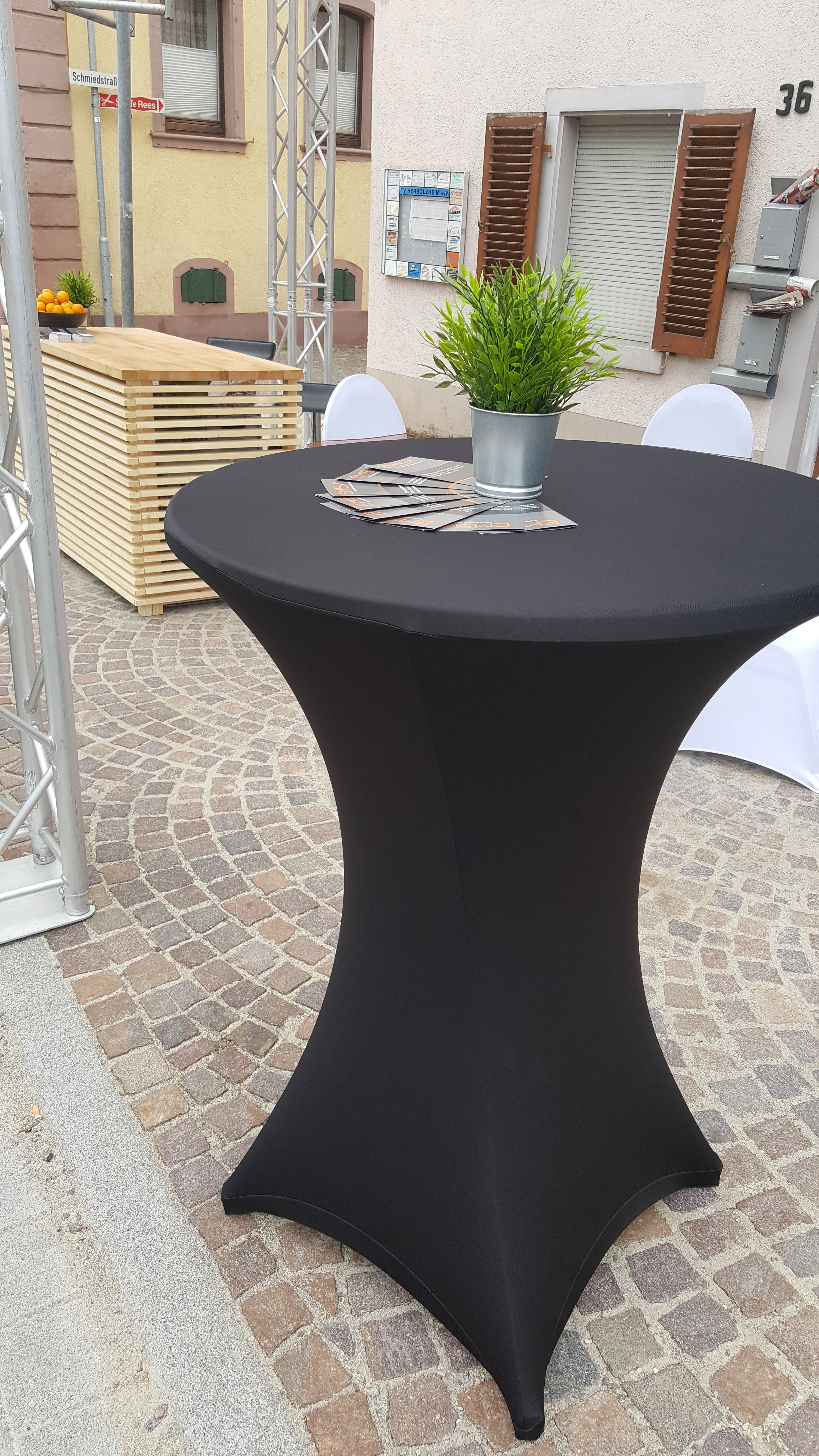Stehtisch Bistrotisch rund Ø80cm – 3