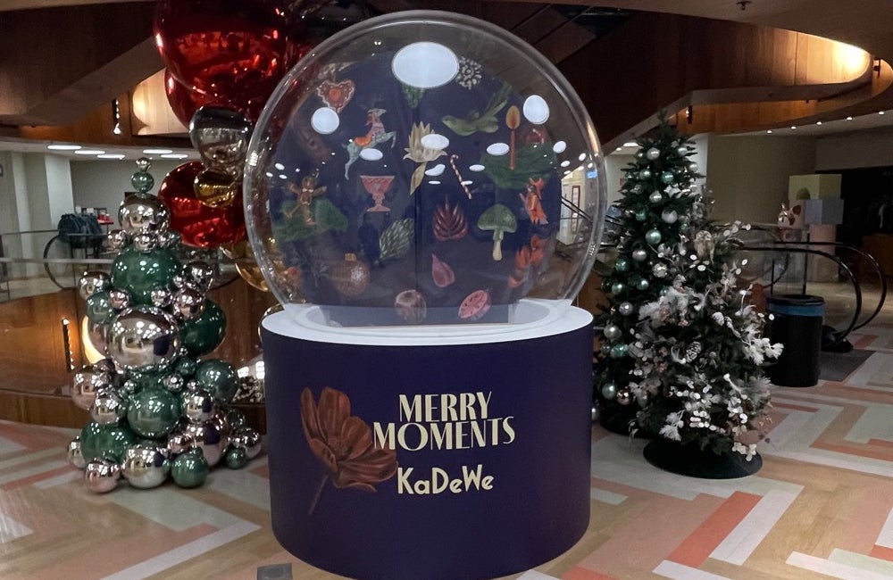 Acryl Schneekugel | XXL Schneekugel aus Acryl | begehbare Schneekugel | XXL Snowglobe | Riesen Schneekugel aus Acryl mieten | Schneekugel mit Foto Aktion | Fotobox | Photo Booth – 3