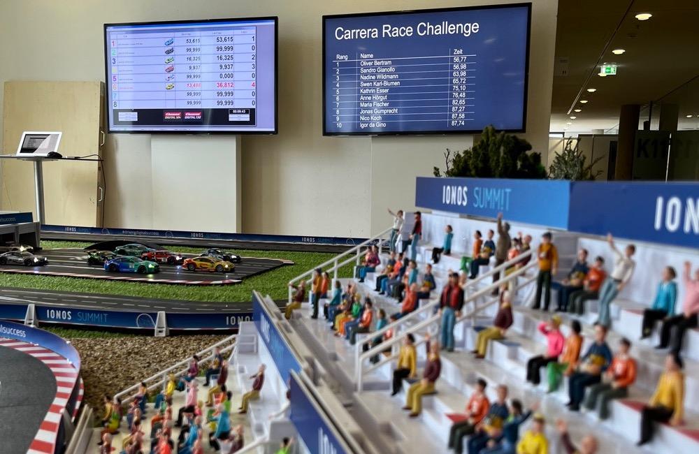 Bike Carrera Bahn | Carrera Bahn mit Fahrradantrieb | fahrradangetriebene Carrera Bahn | Fahrrad Autorennbahn | Rennbahn | Bike Slotcar – 4