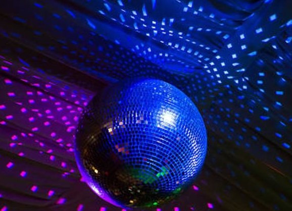 Diskokugel Discolicht Partybeleuchtung mieten bei Morgentau Events