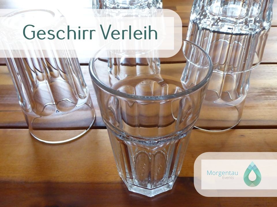 Teller Besteck Kaffee Service mieten in Großenwiehe – für alle Gäste – 3