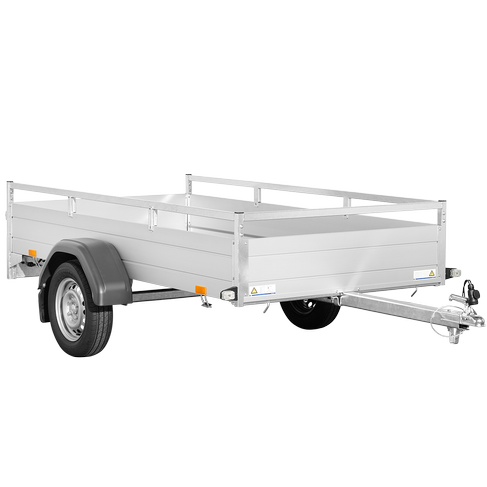 Alu-Kastenanhänger, Tieflader 750 kg