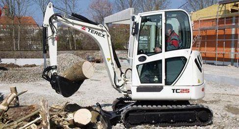 Minibagger Terex TC25 Z 2,5t