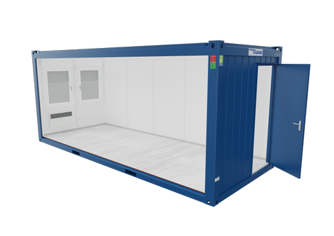 Bürocontainer 20' mit/ohne Einrichtung – 2