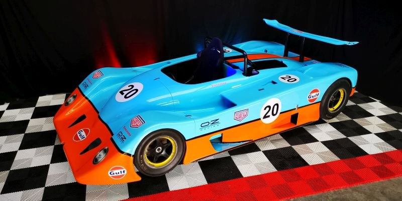 Gulf Le Mans Showcar und Rennsimulator mieten in Bad Bentheim