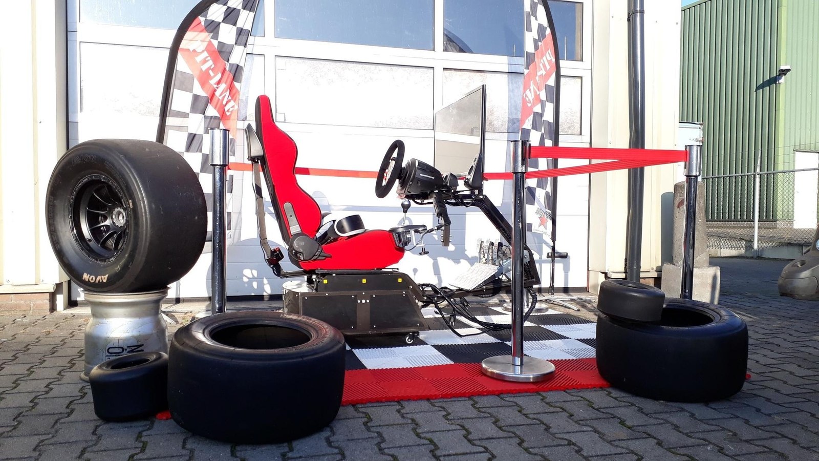 Full Motion Rennsimulator (sich bewegender Simulator) all-in mieten in Bad Bentheim