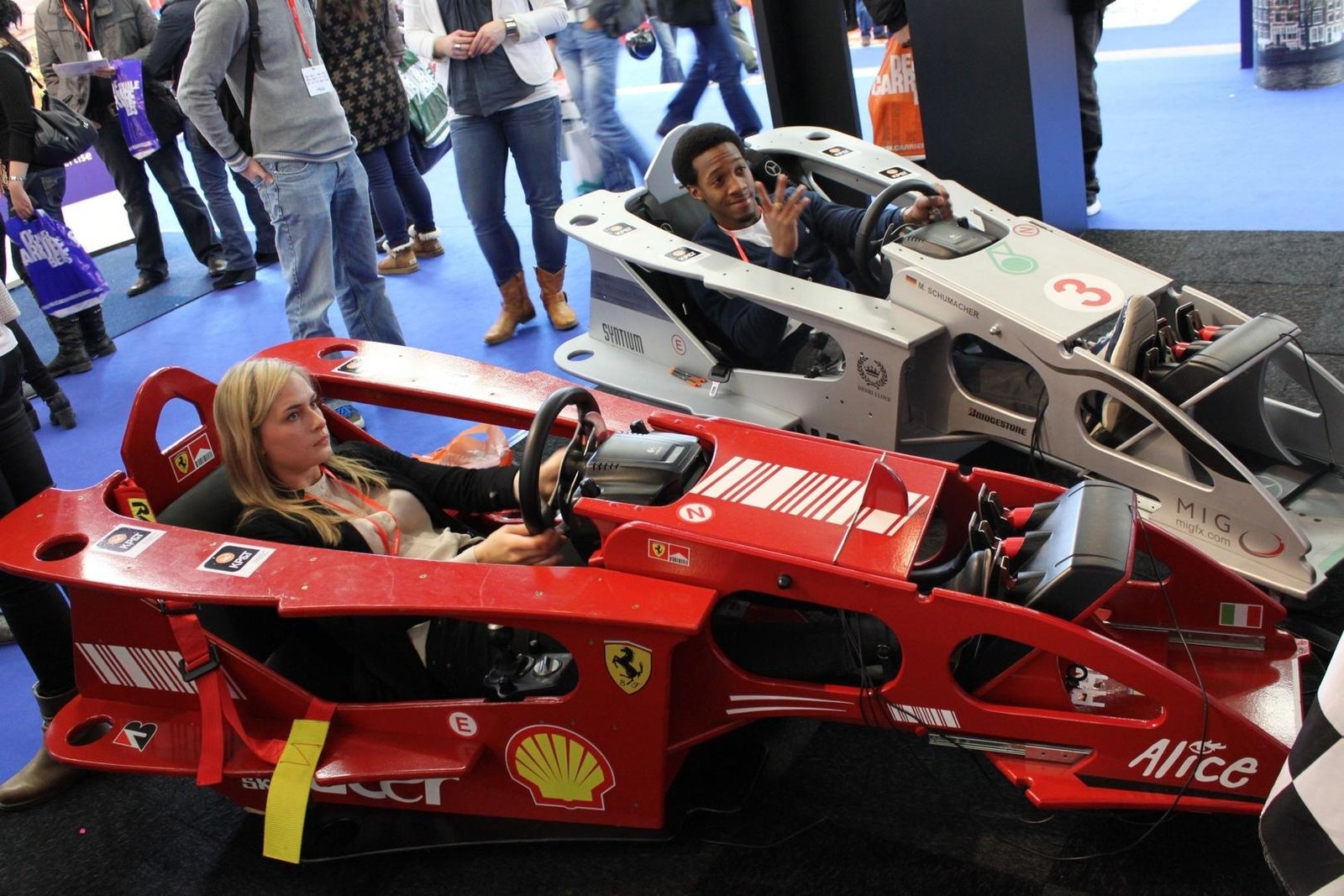 Cockpit Rennsimulator Formel 1 komplett inkl. Begleitung mieten in Bad Bentheim – 2