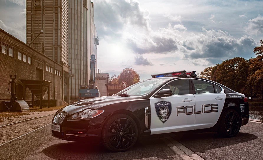 Police Car mieten in Bad Bentheim bei Cars & Stars Events