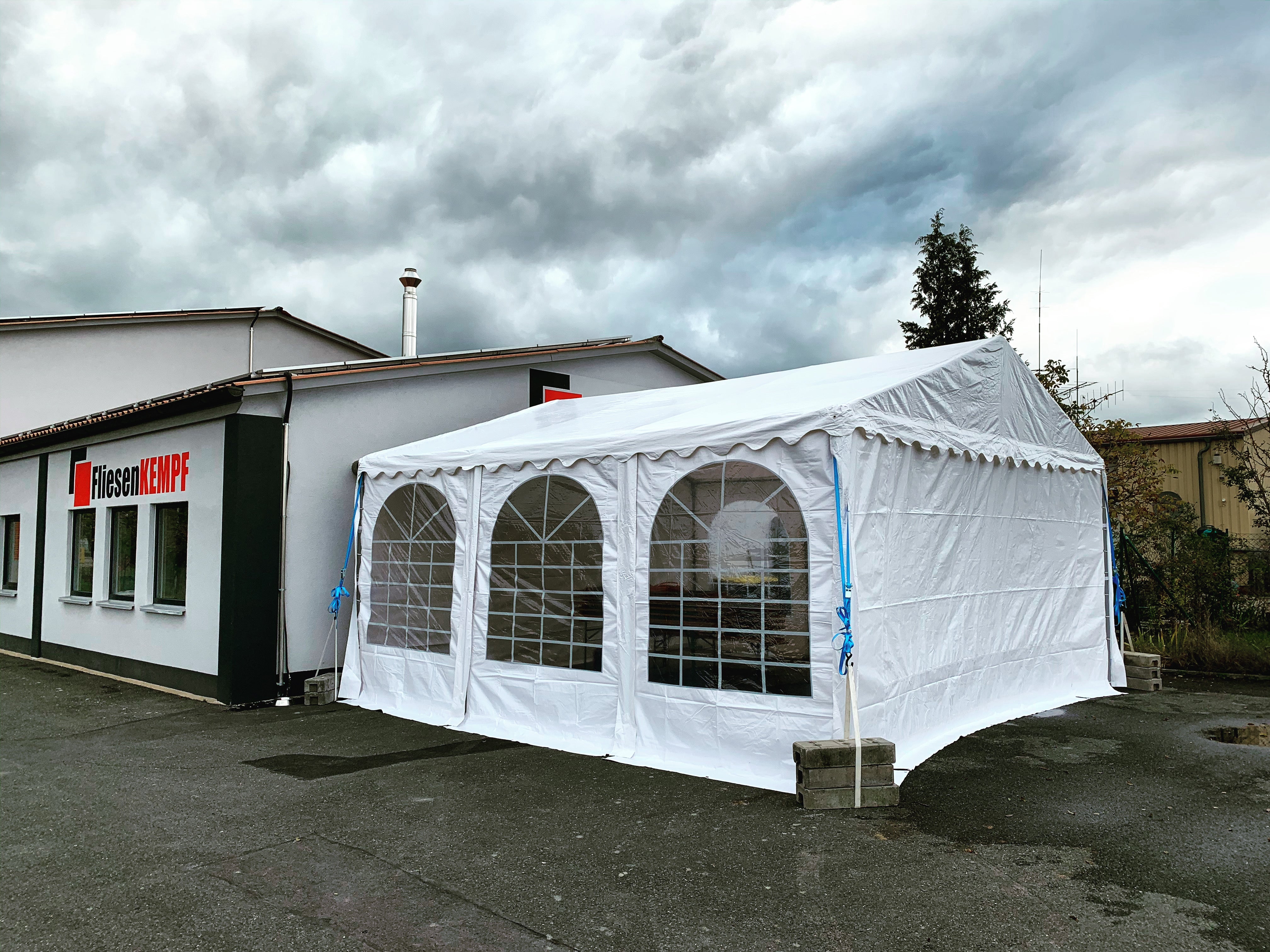 Partyzelte PVC in versch. Größen für Hochzeit, Straßenfest, Geburtstag, Vereinsfest, Firmenfeier etc. – 3