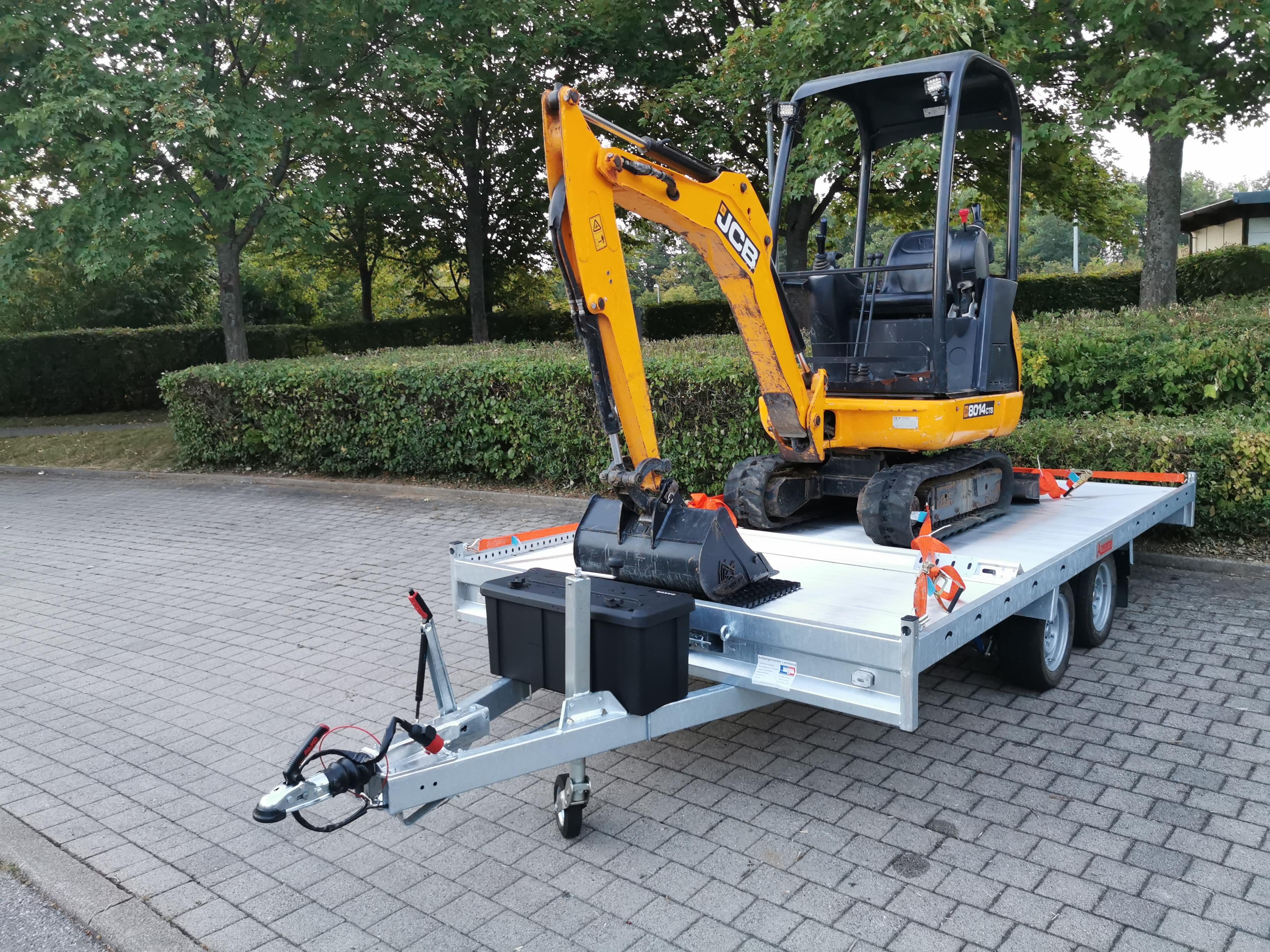 Bagger Minibagger JCB 8014 1,5 Tonnen zu vermieten – 2