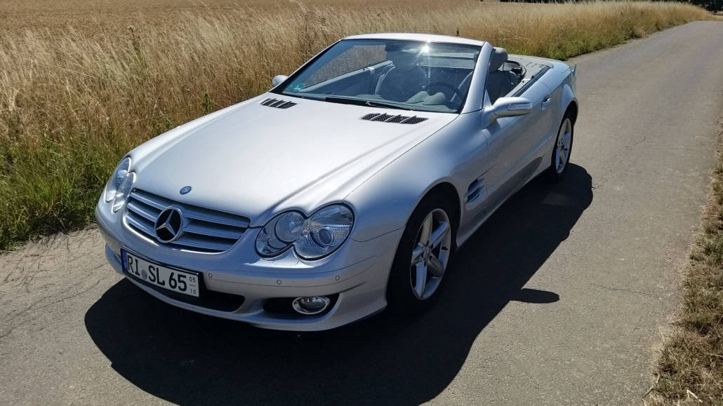 Mercedes 350 SL mieten bei VIPAutos