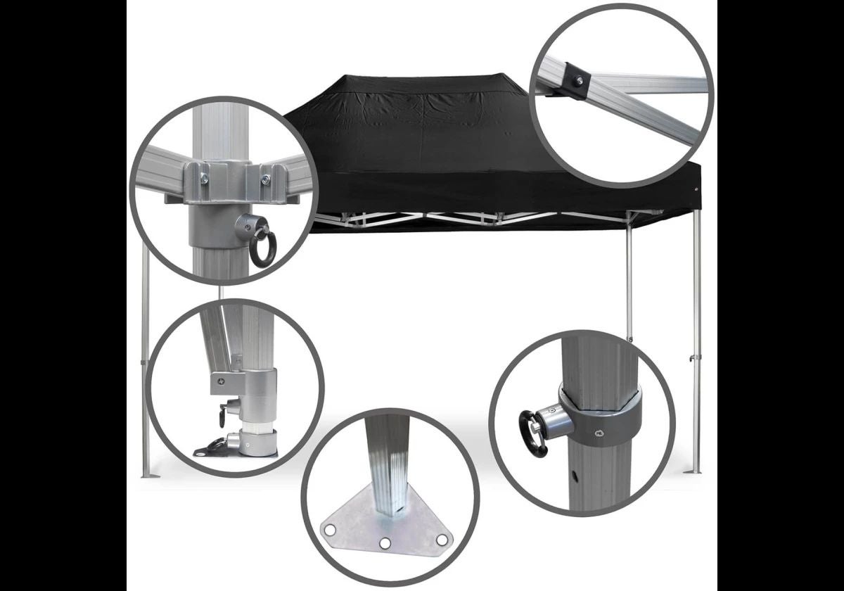Duratent Zelt Pavillon 4.5m x 3m – 2