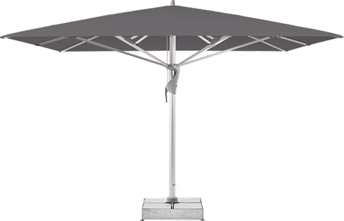 Sonnenschirm CASTELLO PRO in Anthrazit 4m x 4m