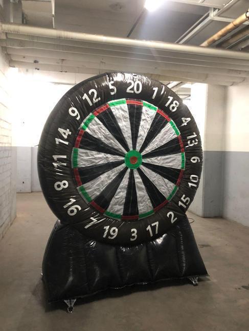 Aufblasbare Dartscheibe 2,10m x 2,50m – 3