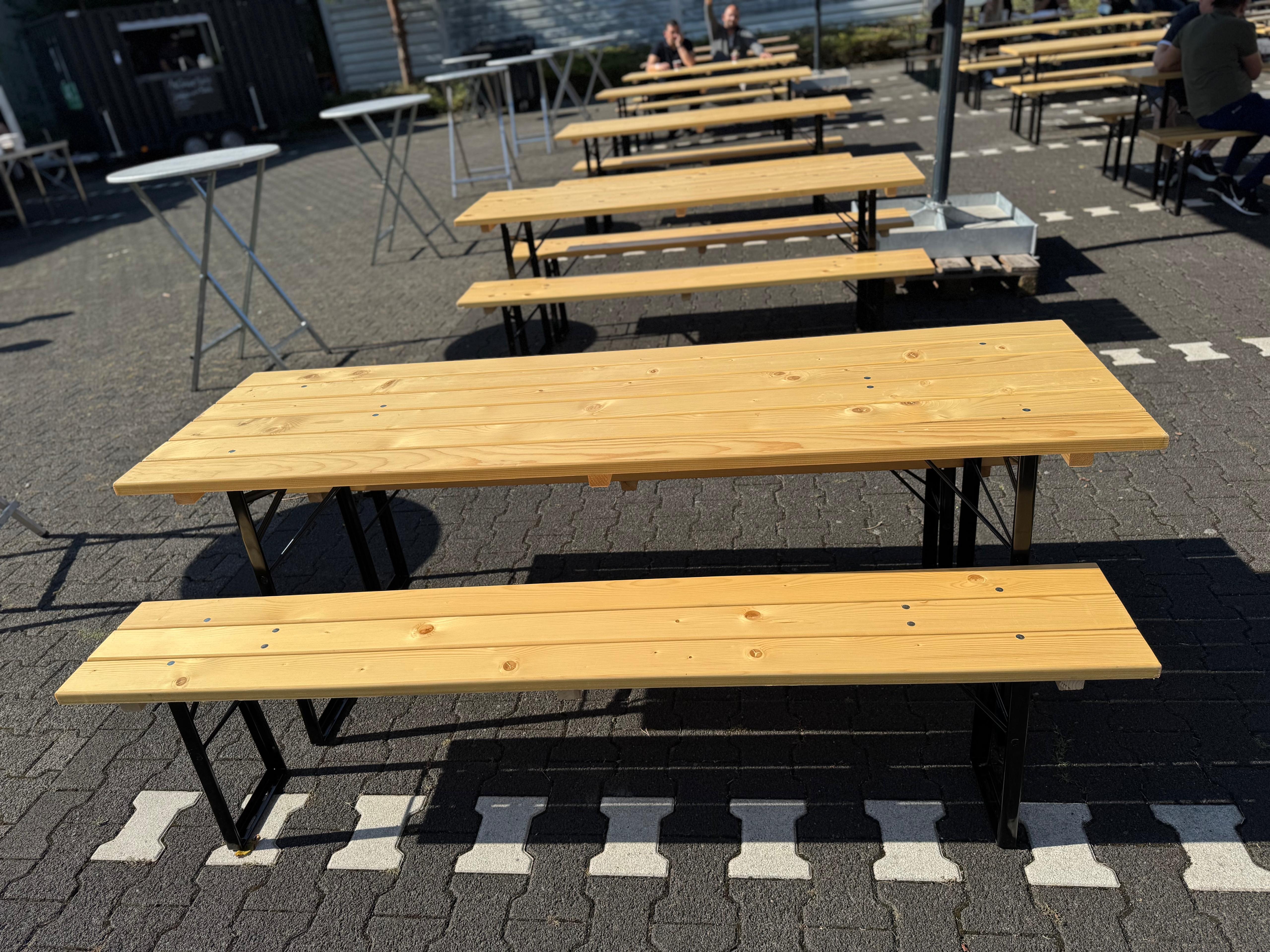 Bierzeltgarnitur "Premium" in stilvollem Design – 3