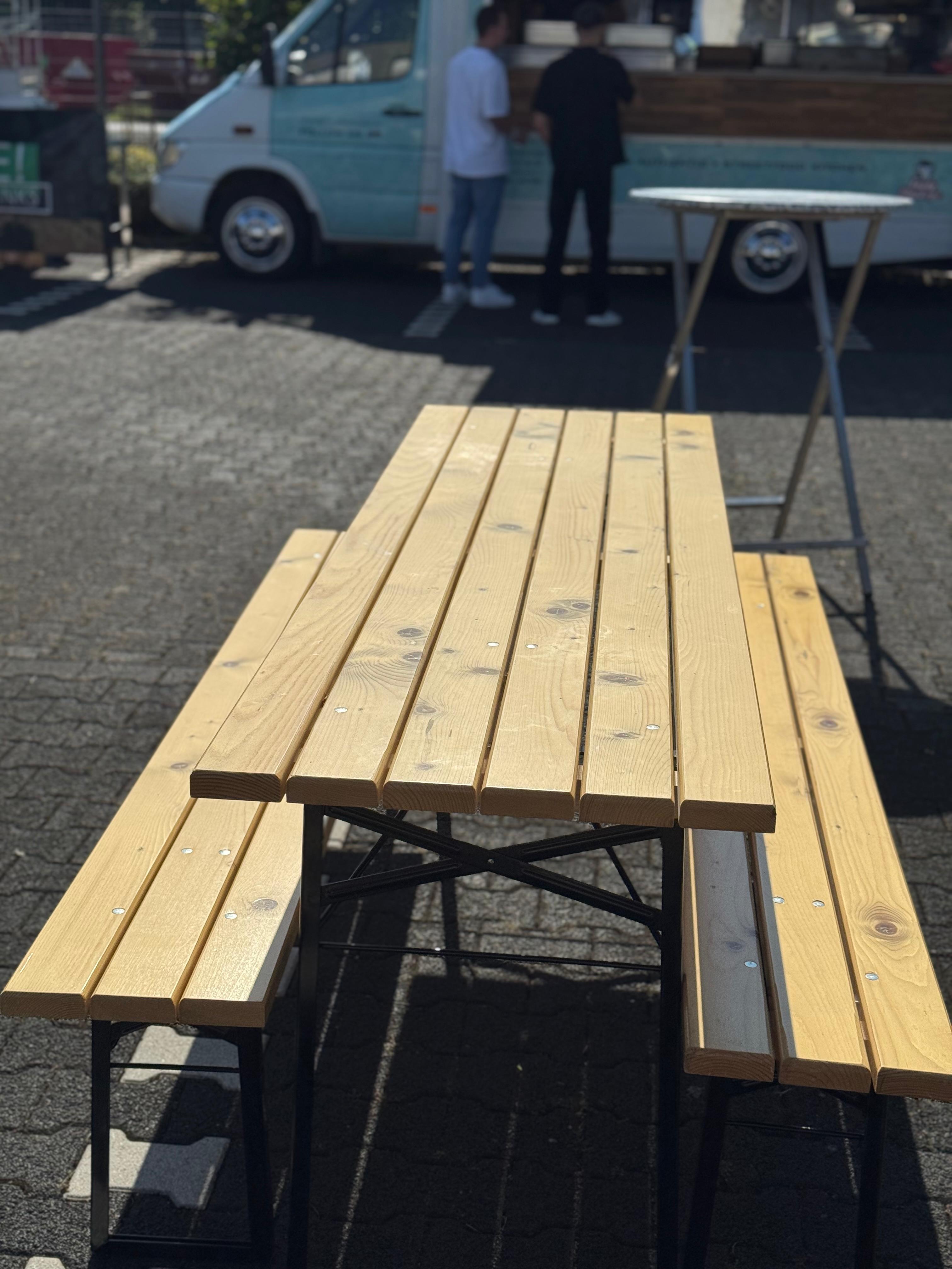 Bierzeltgarnitur "Premium" in stilvollem Design – 2